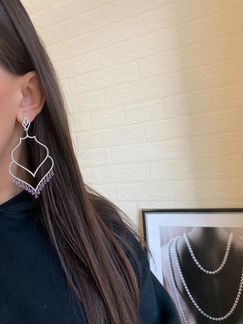 Серьги-кольца Kojewelry Raskovalova