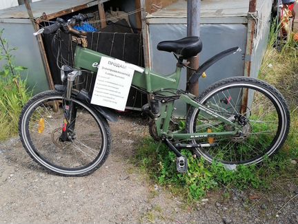 Электровелосипед EcoBike Hummer складной
