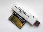Card Reader CF USB 2.0 с картой памяти CF