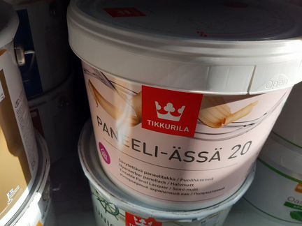 Краска, лиссирующий состав Tikkurila Paneeli-Assa