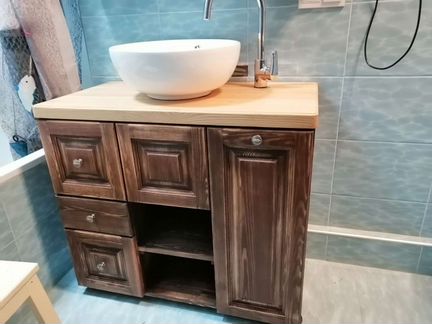 Тумба для ванной Сосна
