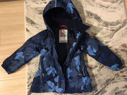 Зимняя синяя куртка пальто reima tec 104