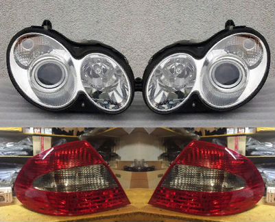 Фара для Мерседес В209 слк 2003 2010