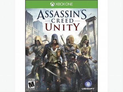 Новый диск Assassins creed unity для Xbox ONE и др