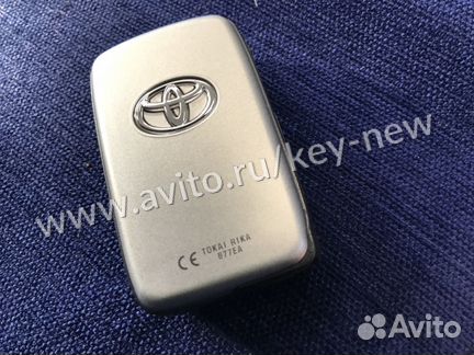 Ключ Toyota B77EA две кнопки новый
