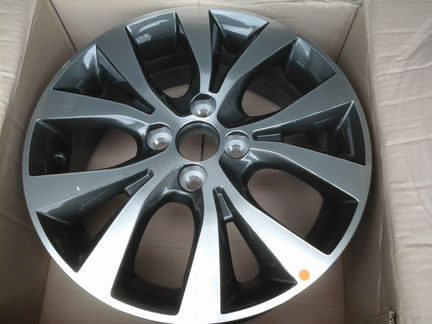 Оригинальные новые литые диски R16 Hyundai Solaris
