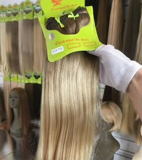 Волосы для наращивания на трессах 70см №20 110гр