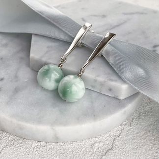 Серьги с Ангелитом