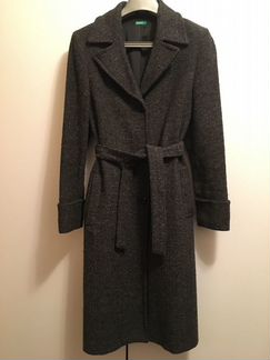 Пальто шерстяное Benetton. Произ-во Италия