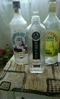 Бутылки для декупажа и в коллекцию