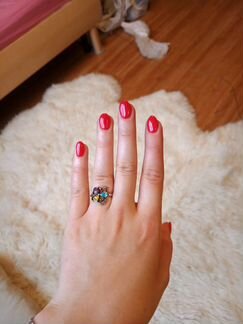 Комплект серьги серебро 925