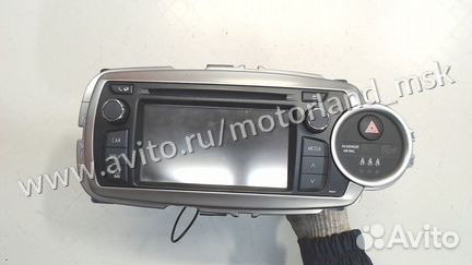 Магнитола Toyota Yaris, 2012