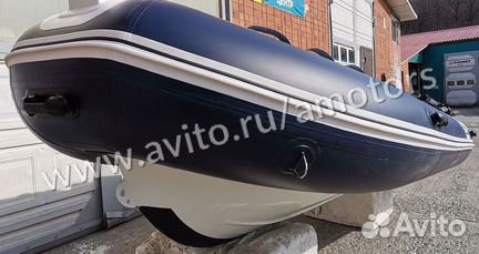 Лодка риб sharmax standard AL NO console 375