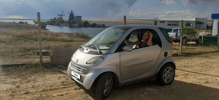 Smart Fortwo 0.7 AMT, 2002, битый, 160 000 км