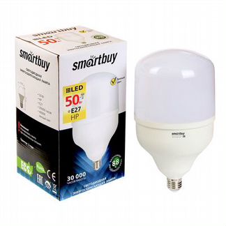 Лампы cветодиодные Smartbuy,E27,50Вт,4000К,6500к