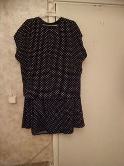 Костюм тройка(юбка+блуза+пиджак) р-56-60