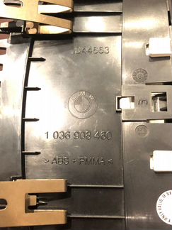 Приборка bmw