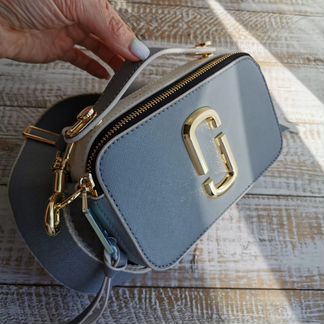 Клатч Marc Jacobs Snapshot Марк Джейкобс голубой