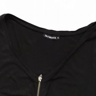 Чёрное платье terranova size S
