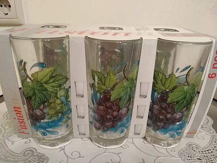 Набор стаканов высокий Глория (6шт)