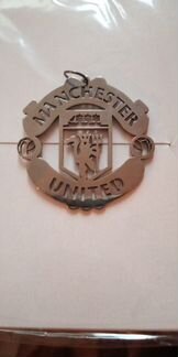 Медальон, значок, брелок, кулон Манчестер Юнайтед