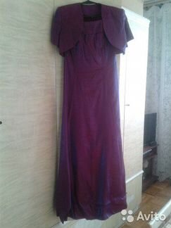 Платье вечернее глянцевое