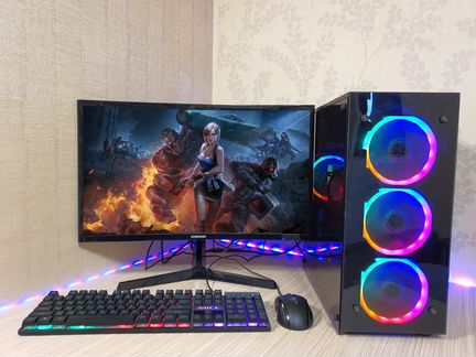 Игровой пк I7  16гб  ssd 120  GTX 1070 8gb
