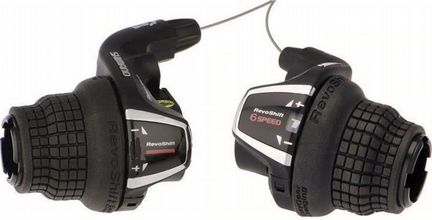 Комплект манеток Shimano Tourney SL-RS35, 3x6 скор