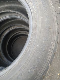 Шины зимние 235/60/18