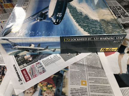 Сборная модель самолёта 1:72 Lockheed 121 Warning