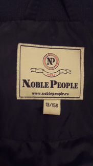 Осенний утепленный плащ Noble People на 12-14 лет