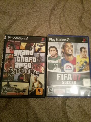 Igry Dlya Chipovanoj Ps 2 Gta Sa Fifa07 Kupit V Moskve Bytovaya Elektronika Avito