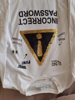 Zara лонгслив с паетками