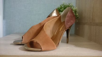 Туфли замша бразильские