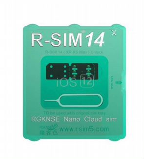 R-SIM14 для iPhone XsMax/Xr/Xs/X/8/7/6/5S/SE