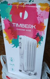 Новый масляный обогреватель timberk TOR 21.1005 SL