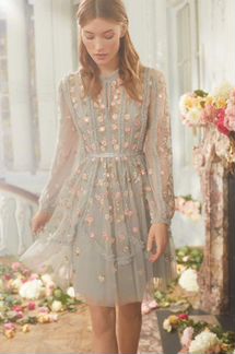 Платье Wallflower dress needle and thread