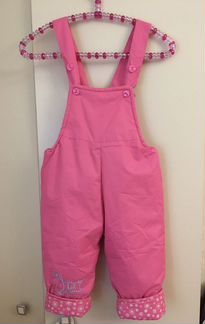 Осенний комбинезон для девочки