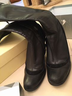 Кожаные ботинки, размер 36.5