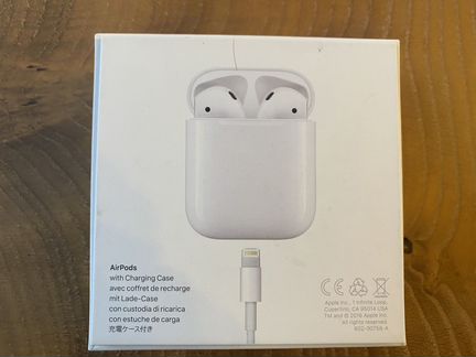 Беспроводные наушники apple airpods оригинал