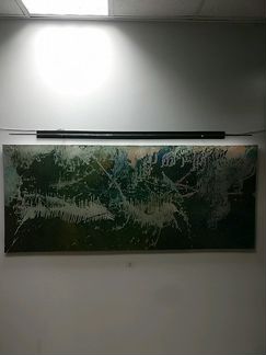 Картина Абстракция,холст 780 на 1900 мм