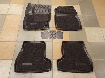 Коврики 3D Lux в салон Ford Focus III (2011-2019)