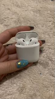 Беспроводные наушники apple airpods оригинал