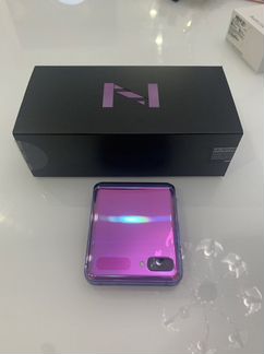 Samsung galaxy z flip сияющий аметист