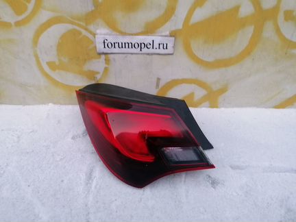Фонарь opel astra J GTC левый не диод