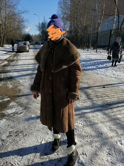 Дубленка 48-50 Италия