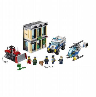 Ограбление на бульдозере, аналог lego City 60140
