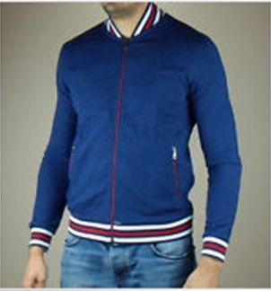 Gucci Mens Blue Zipped size 48 (мужская ветровка)