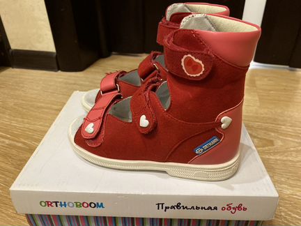 Детские сандалии для девочек 28р ortmann