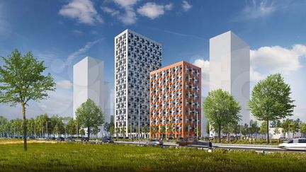 1-к квартира, 43.6 м², 8/17 эт.